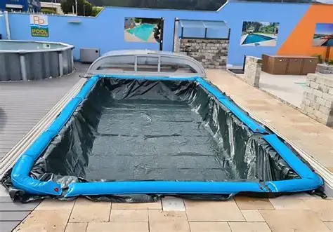 Pool winterfest machen